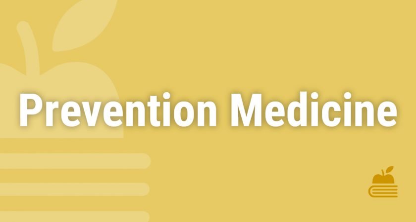20. Prevention Medicine